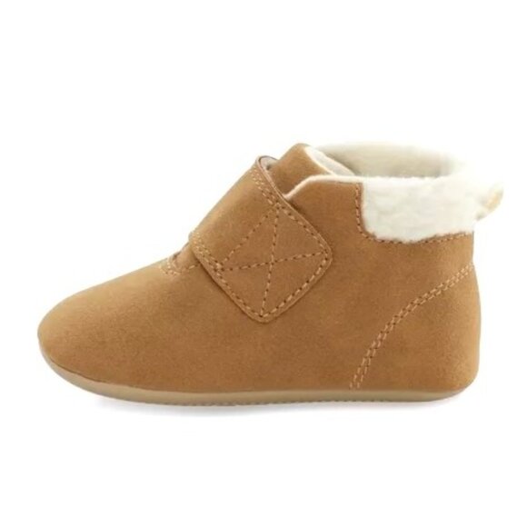 Baby Carters First Walker Bootie Soft sole Shoe With Faux Fur Lining‎ - Picture 2 of 4